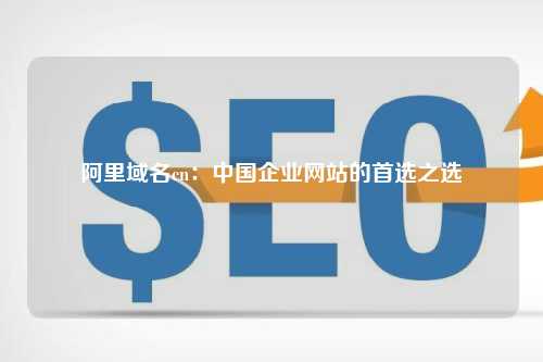 阿里域名cn：中国企业网站的首选之选